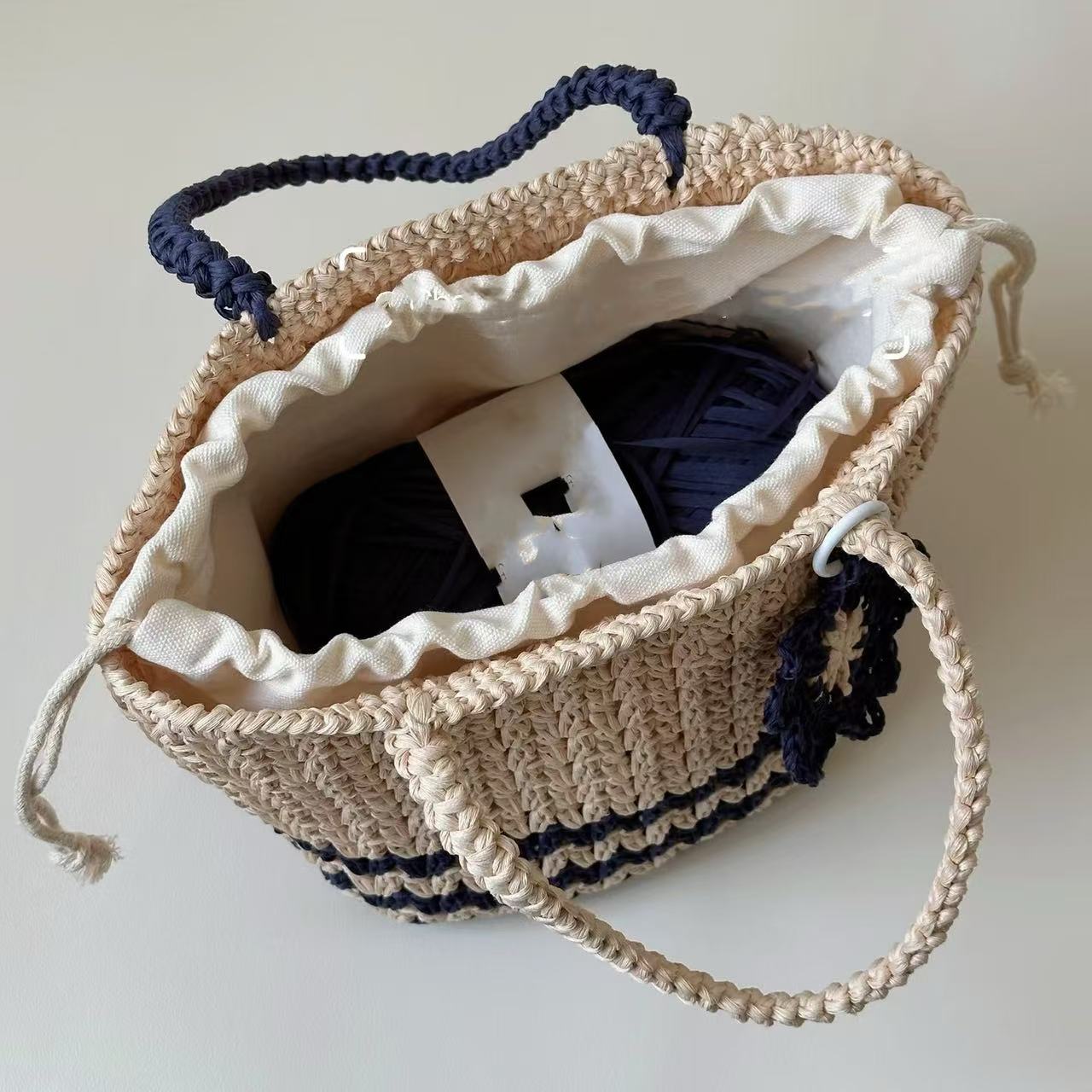 【$99.99 Cotton grass crochet bag free shipping】 -for a Small Bags