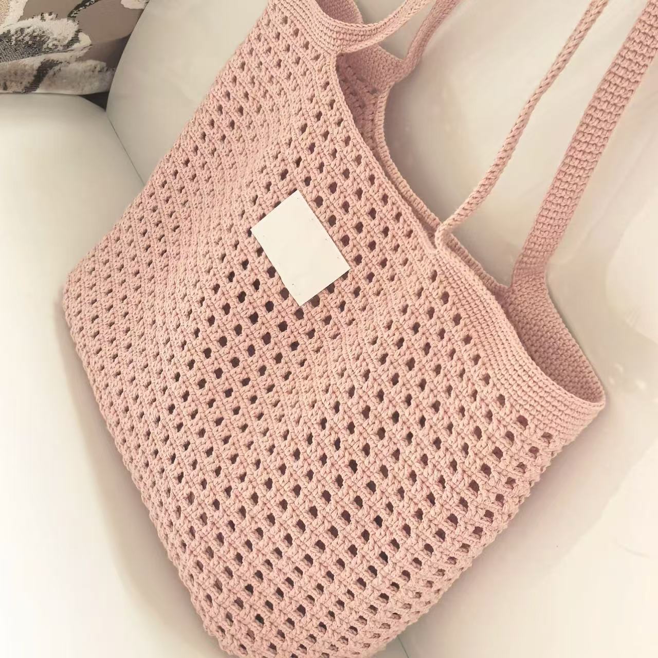 Pink wave bags