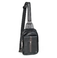 New Korean style trendy casual crazy horse leather small bag men's crossbody bag shoulder bag chest trendy bag