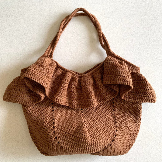 【$119.99  Mushroom-shaped woven bag free shipping]