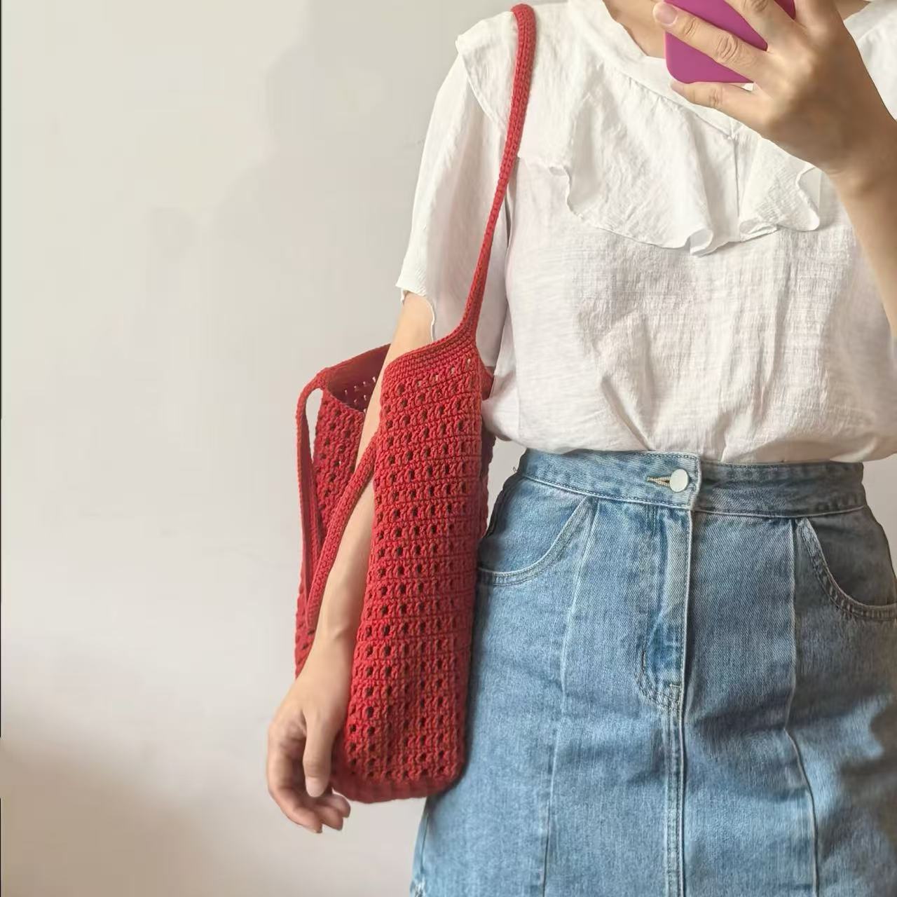 【$159.99 Wire hook knitting bag Free Shipping】 -For Big Bag