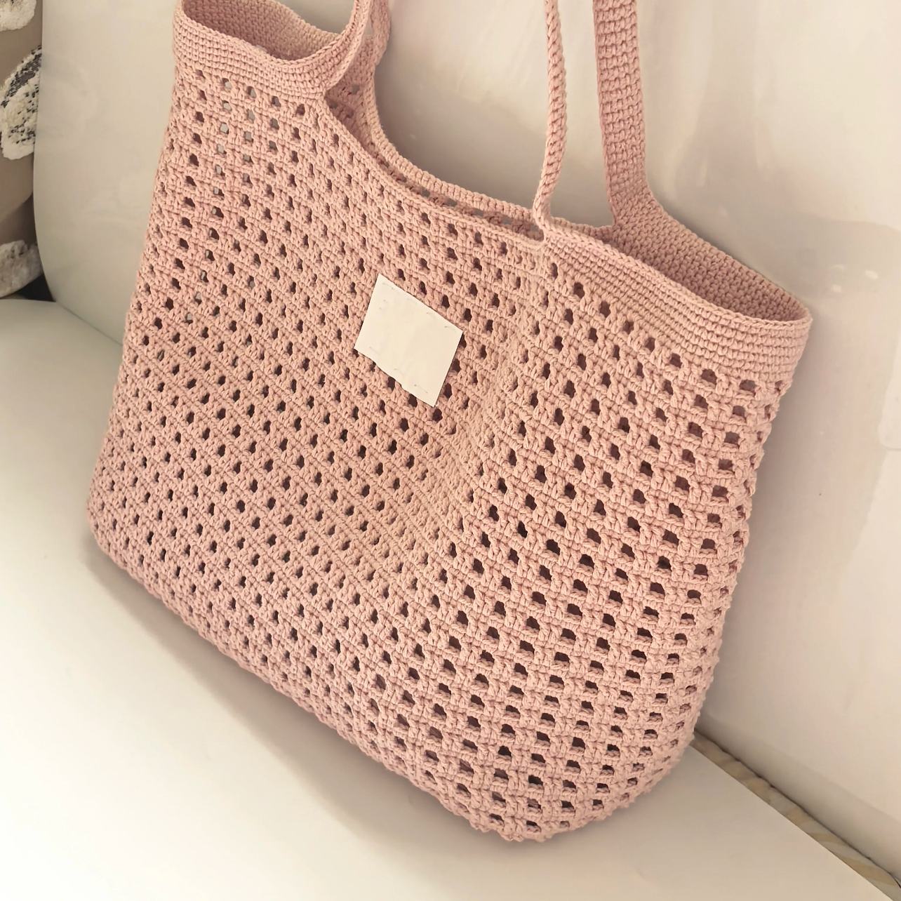 Pink wave bags