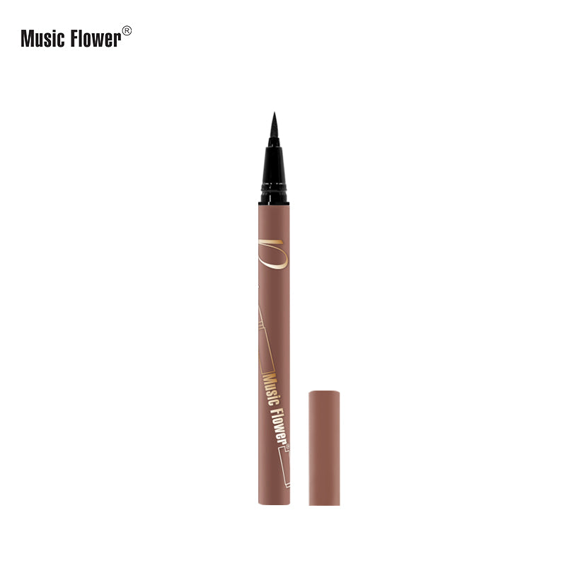 Music Flower  Waterproof Long lasting Smudgeproof Fast Dry Press Eyeliner Pencil