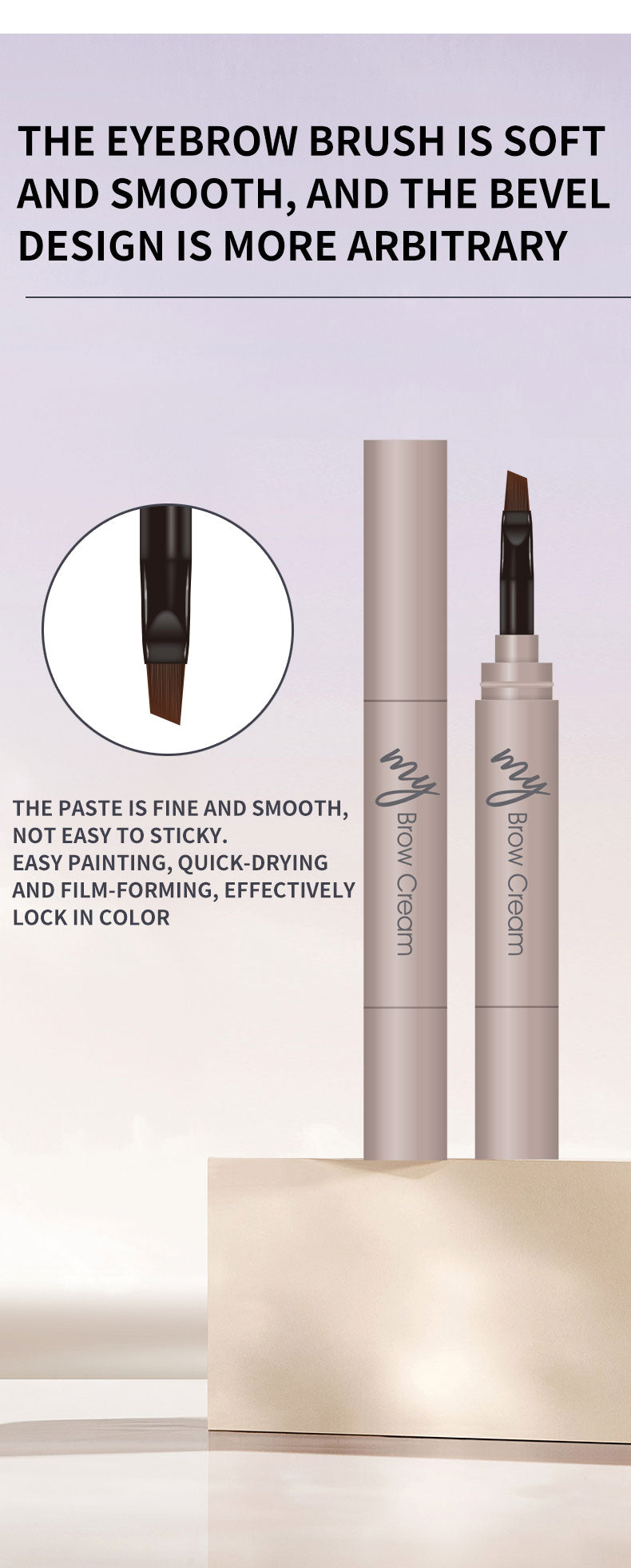 3 PCS Eyebrow Color Set Include Clear Eyebrow Gel，Eyebrow Pencil，Waterproof Eyebrow Pomade ,Long Lasting Eyebrow Makeup Kits